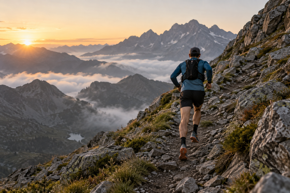 Comment courir en montée en trail : technique et rythme