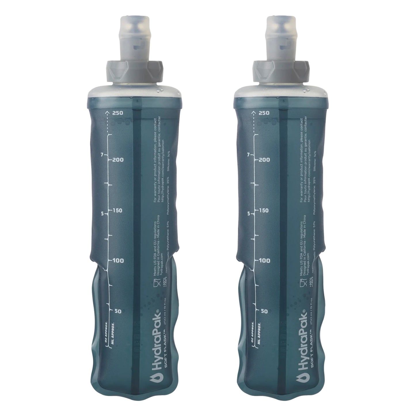 2 x Flasque souple Salomon 250ml