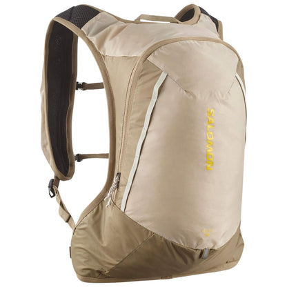 Mochila Salomon Cross 12 Beige (Kelp/Safari), vista principal